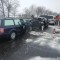 Na diaľnici pri Trnave došlo k hromadným nehodám.14 havarovaných áut!